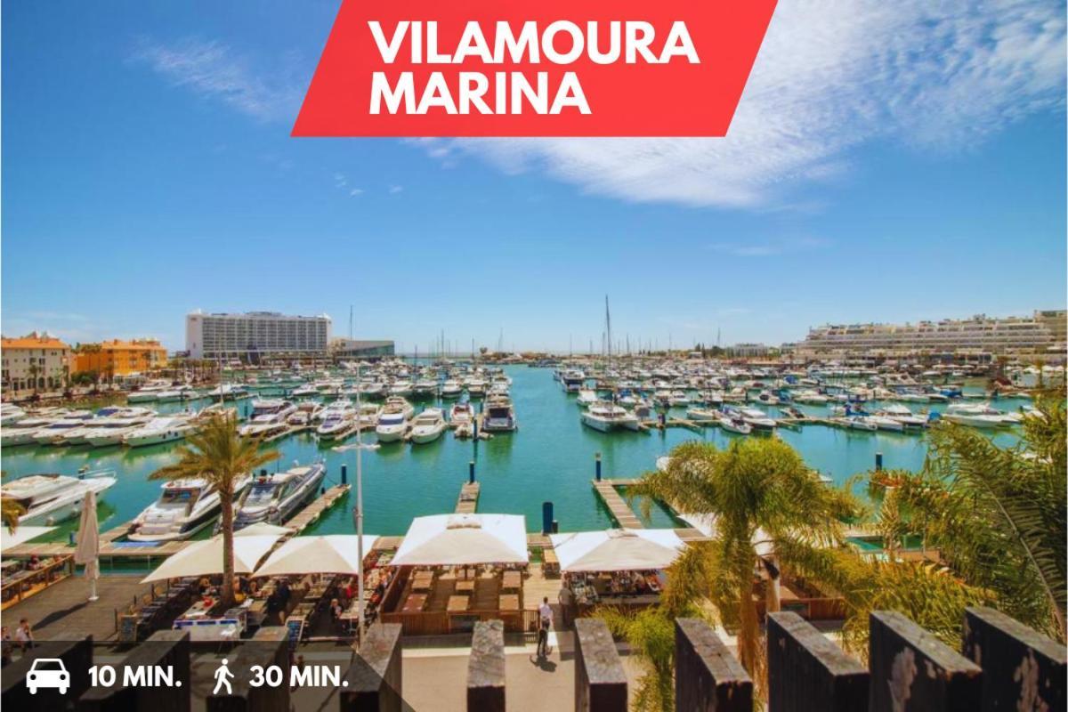 Sea-Front 1' Min! - Apartment With Ac & Wifi Quarteira Exteriér fotografie